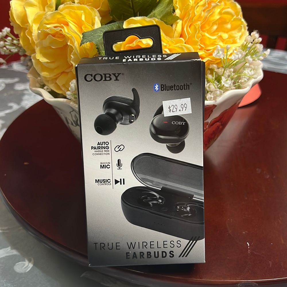 Wireless earbuds, connect with Bluetooth
